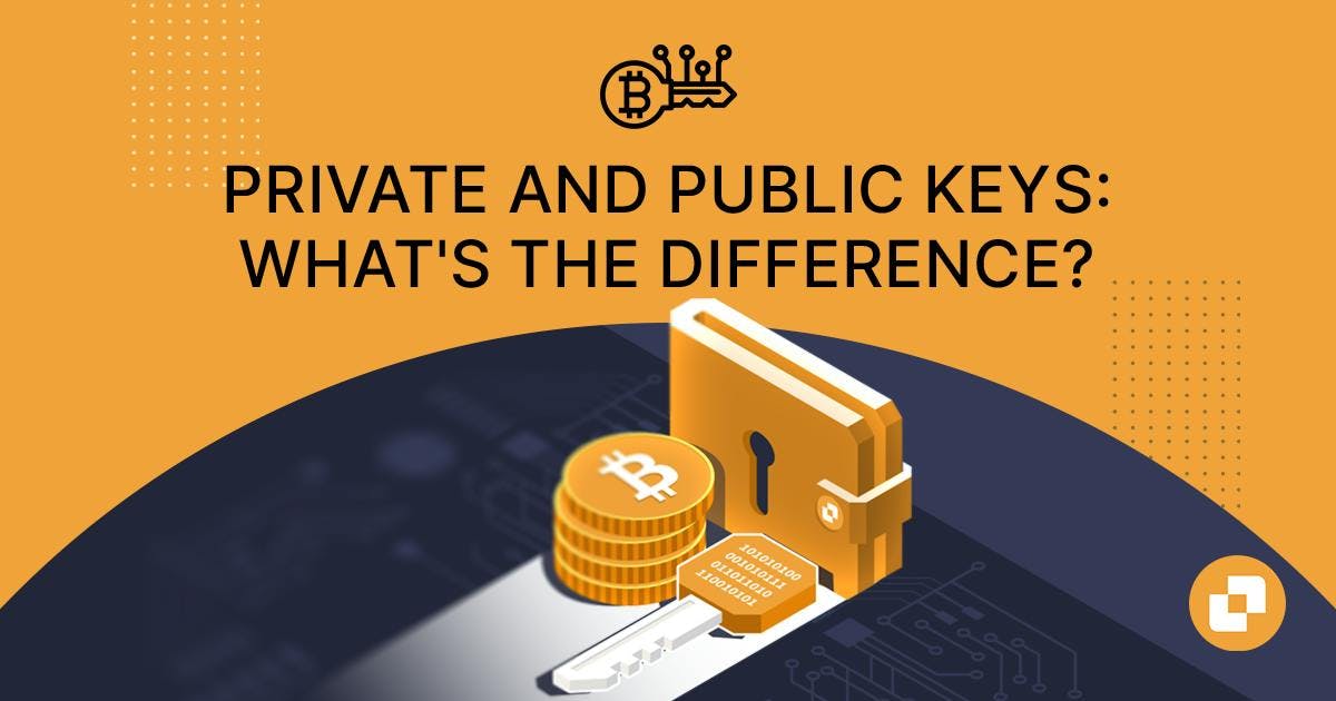 private and public keys in crypto