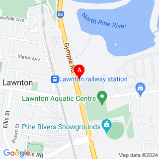 Gympie Rd & Lawnton Pocket Rd location map
