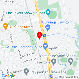 Gympie Rd & Paisley Dr location map