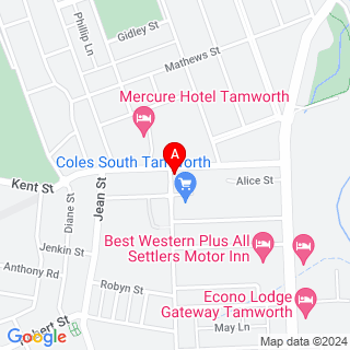 Kathleen St & Kent St location map