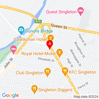 George St & Macquarie St location map