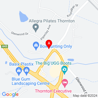 Glenwood Dr & Thornton Rd location map