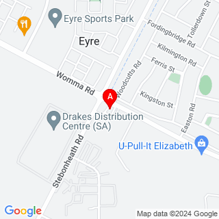 Womma Rd & Stebonheath Rd location map