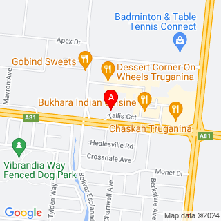 Leakes Rd & Tallis Cct location map