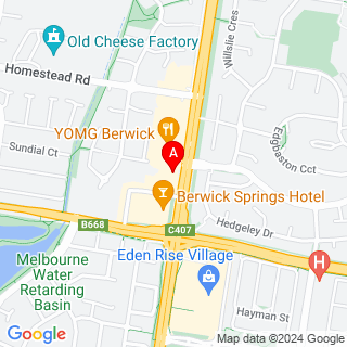 Clyde Rd & Greaves Rd location map