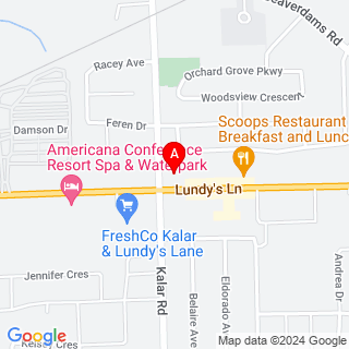 Lundy's Ln & Kalar Rd location map