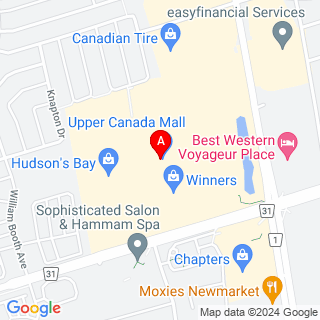 Yonge St & Davis Dr W location map
