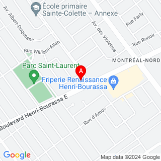 Boul Henri-Bourassa E & Bd Sainte-Colette location map