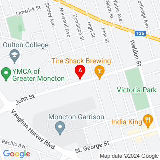 John St & Norwood Ave location map
