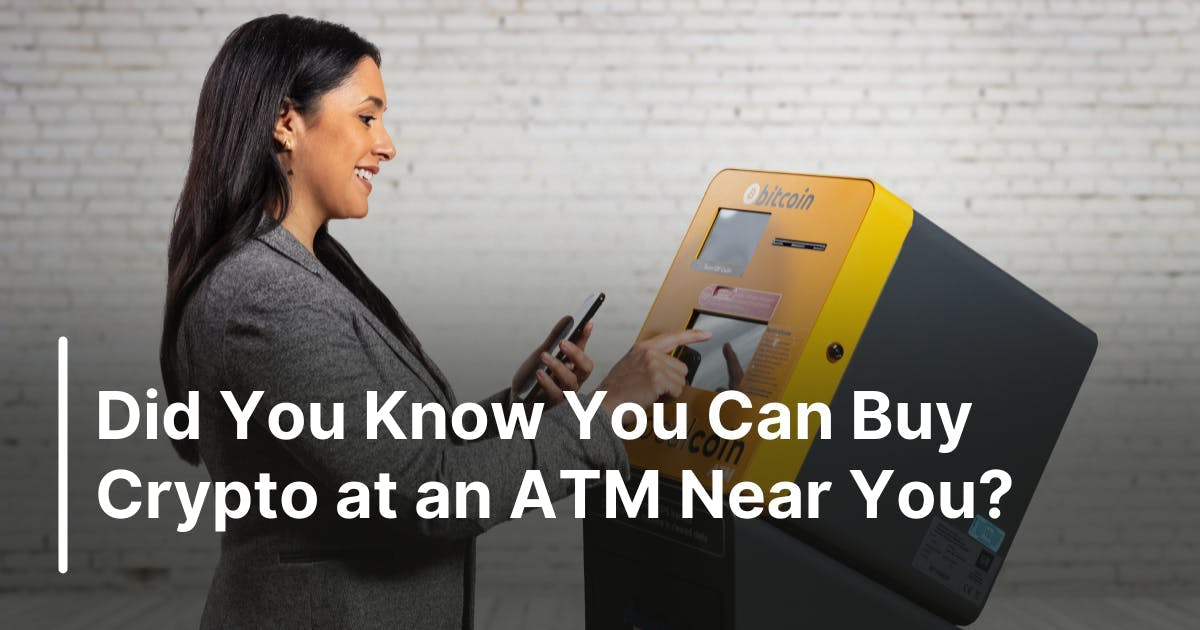 Buy crypto near you at Localcoin ATM