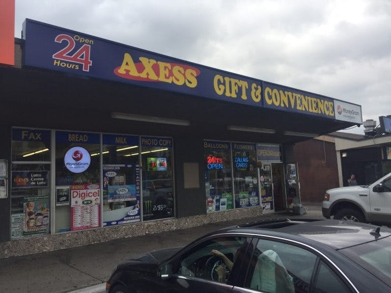 axess store front
