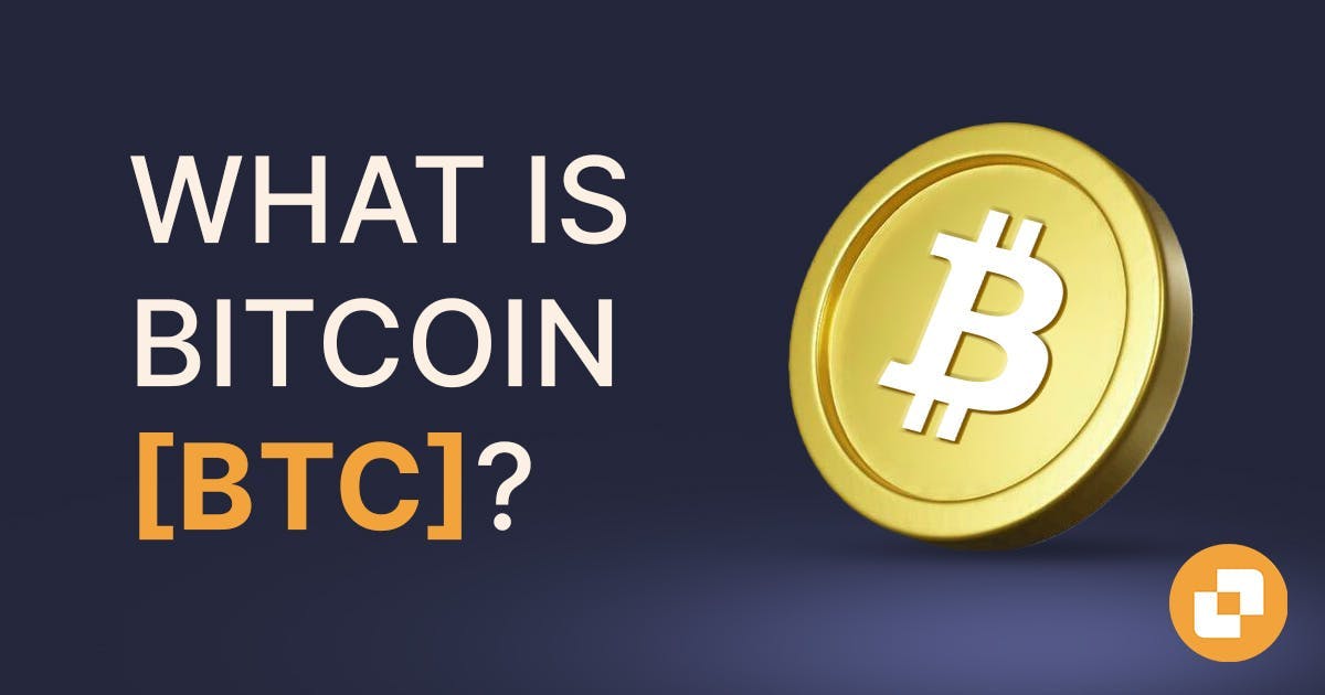 Banner of blog labelled What is Bitcoin?