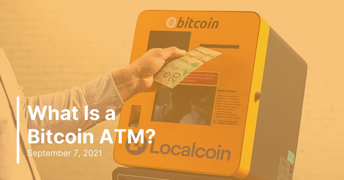 what is a bitcoin atm