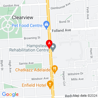Hampstead Rd & Ormond Ave location map