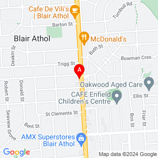 Main N Rd & Elizabeth St location map