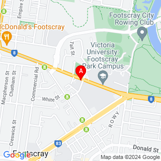 Ballarat Rd & Tiernan St location map