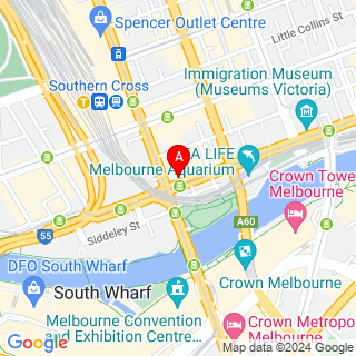 Flinders St & Spencer St location map