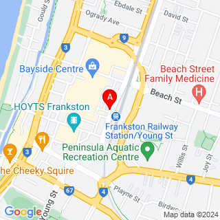 Young St & Balmoral St location map