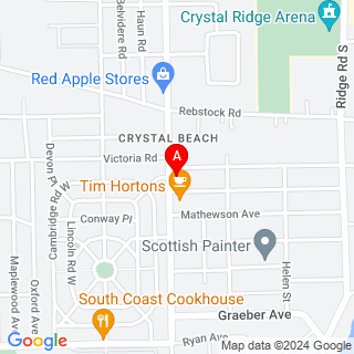 Ridgeway Rd & Brunswick Ave location map