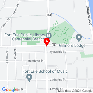Gilmore Rd & Central Ave location map