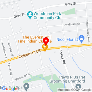 Colborne St.& James Ave location map