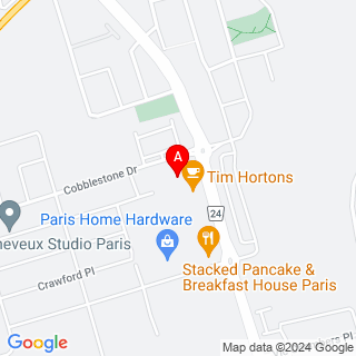 Cobblestone Dr & Rest Acres Rd location map