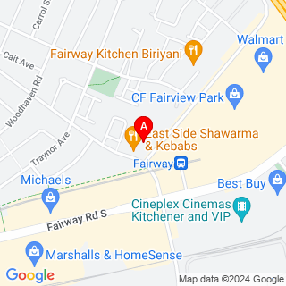 Wilson Ave & Kingsway Dr location map