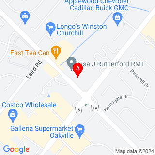 Winston Churchill Blvd & Dundas St W location map