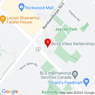 Dixie Rd & Burnhamthorpe Rd E location map