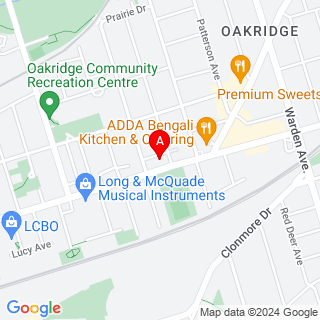 Danforth Ave & Byng Ave location map
