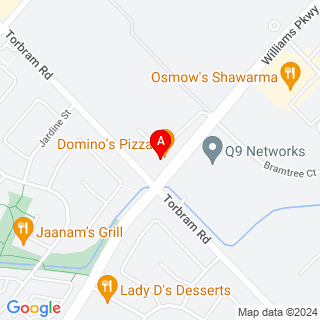 Williams Pkwy & Torbram Rd location map