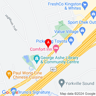 Kingston Rd & Rosebank Rd location map