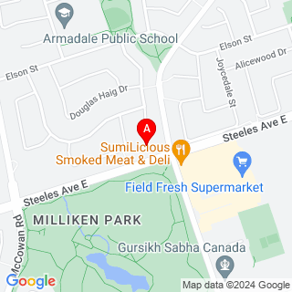Middlefield Rd & Steeles Ave E location map