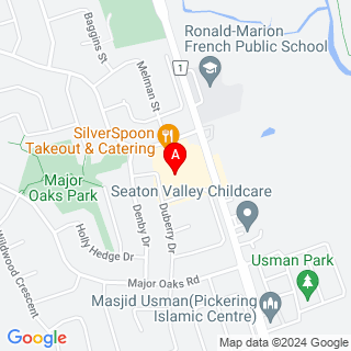 Brock Rd & Dellbrook Ave location map