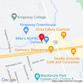 King St E & Townline Rd N location map