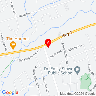 Hwy 2 & Prestonvale Rd location map