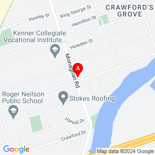 Monaghan Rd & Cameron St location map