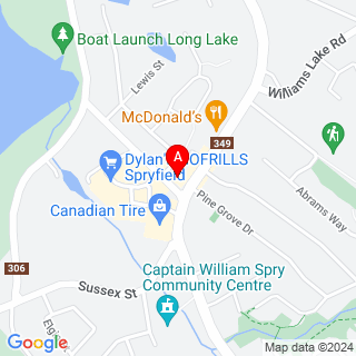 Dentith Road & Herring Cove Rd location map
