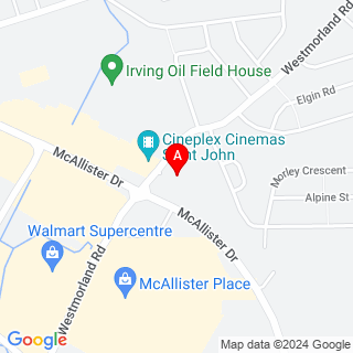 Westmorland Rd & McAllister Dr location map