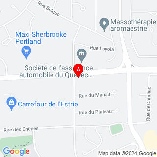 Boul de Portland & Rue des Érables location map