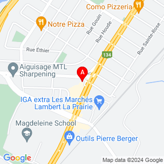 Taschereau Blvd & Rue Godin location map