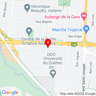 rue Laramee & rue Davies location map