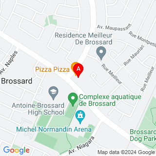 Boulevard Rome & Boul Milan location map