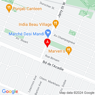 Rue Jerry O & Avenue Wiseman location map