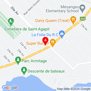 Chemin d'Oka & 20e Ave location map