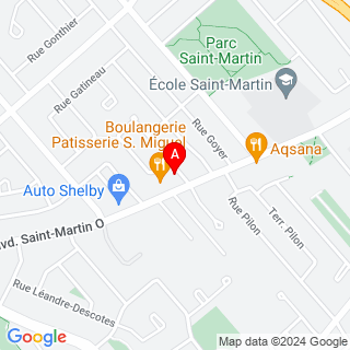 Bd Saint Martin O & Av. Francoeur location map
