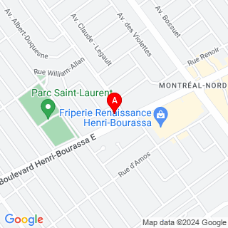 Boul Henri-Bourassa E & Bd Sainte-Colette location map