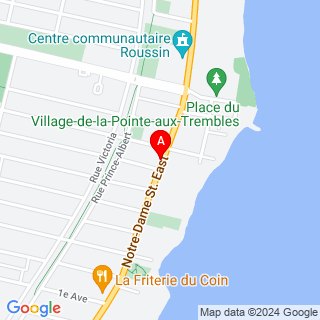 Rue Notre Dame E & 7e Ave location map
