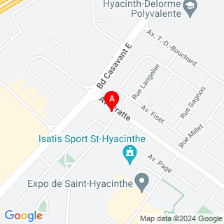Avenue Pratte & Rue Rouleau location map