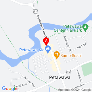 Petawawa Blvd & Bert St location map